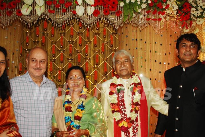 50th wedding anniversary of veteran actors Ramesh Deo and Seema Deo