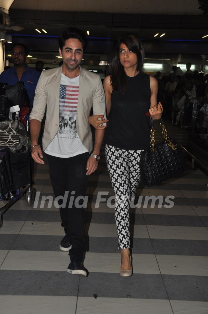 Celebs Arrive from IIFA Awards 2013