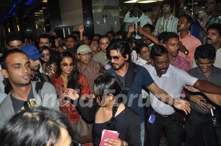 Celebs Arrive from IIFA Awards 2013