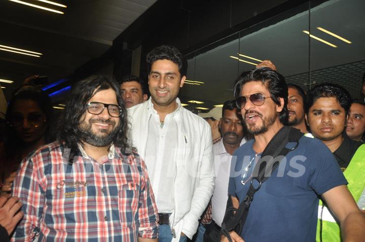 Celebs Arrive from IIFA Awards 2013