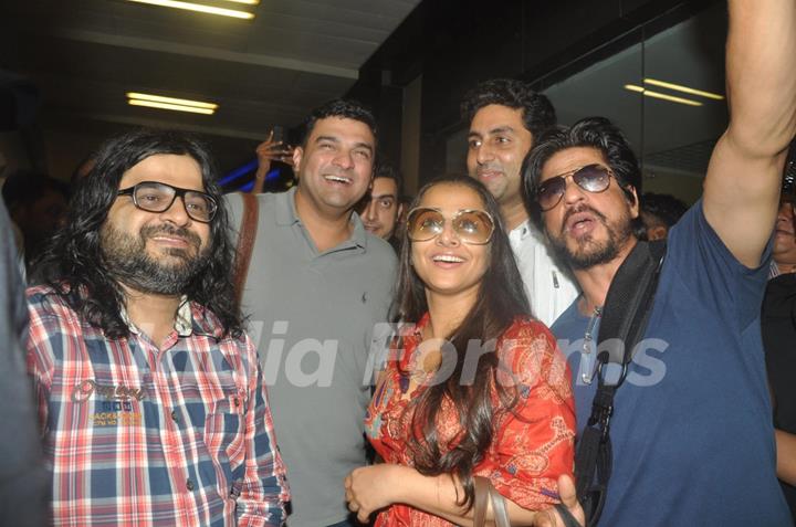 Celebs Arrive from IIFA Awards 2013