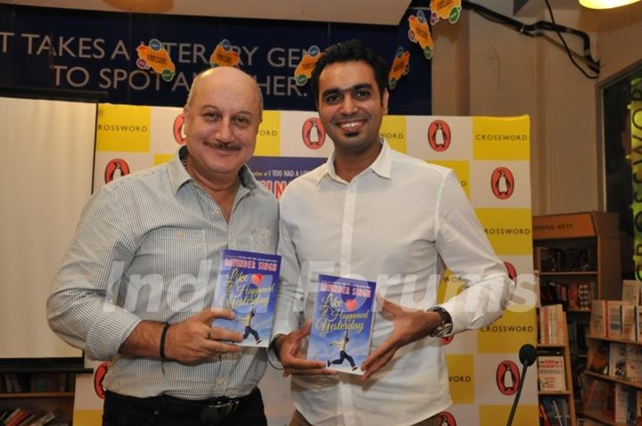 Anupam Kher launches Author Ravinder Singh's Like it Happened Yesterday