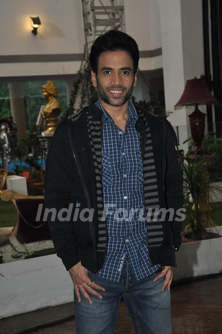 Tusshar Kapoor at Film Bajaate Rahoo Promotion on the set of CID