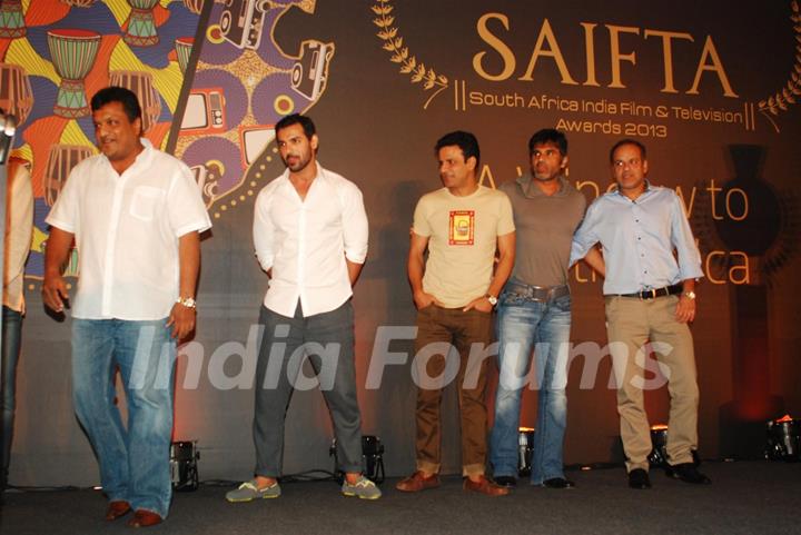 Curtain raising ceremony of cross-cultural awards event SAIFTA