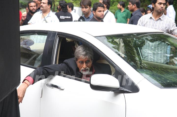 Amitabh Bachchan shoots for Kalyan Jewellers Ad film