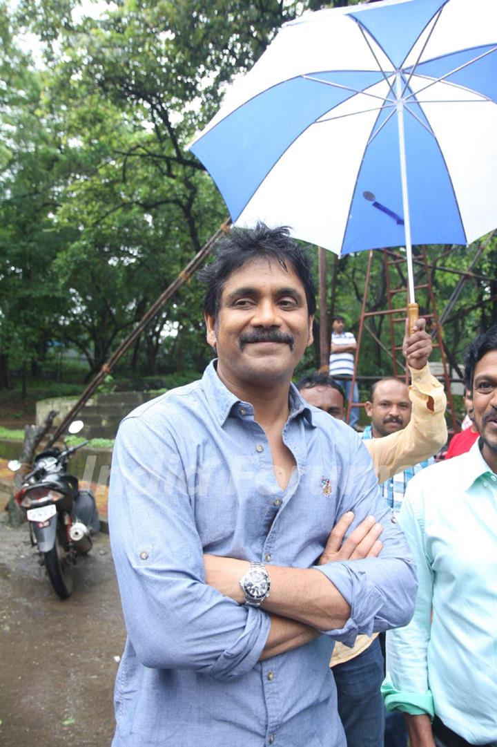 Nagarjuna Akkineni shoots for Kalyan Jewellers Ad film