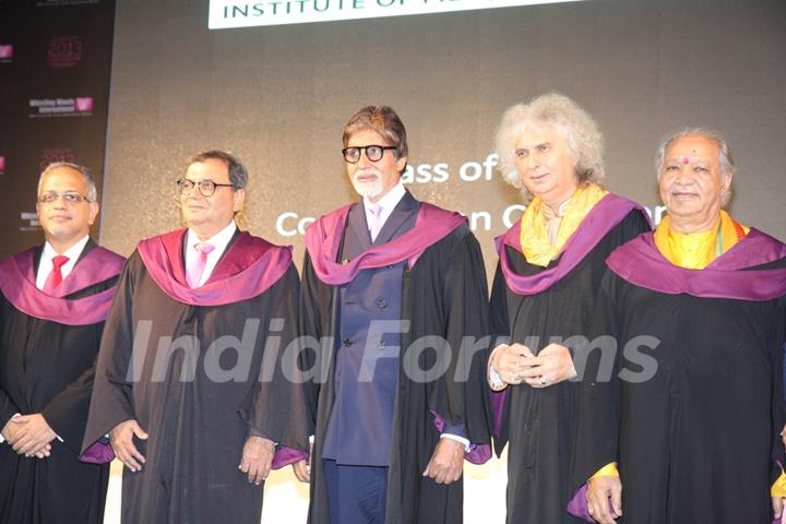 6th Annual Convocation Ceremony of Subhash Ghai's Whistling Wood International