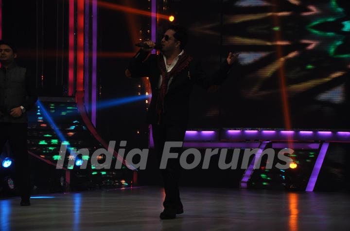 Film D-Day Promotion on Jhalak Dhikhala Jaa Set