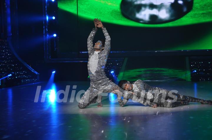 Film D-Day Promotion on Jhalak Dhikhala Jaa Set