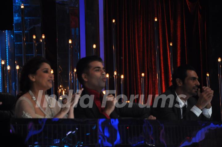 Film D-Day Promotion on Jhalak Dhikhala Jaa Set