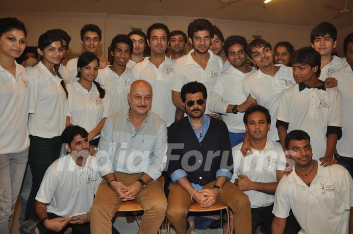 Anil Kapoor & Anupam Kher at An Actor Prepares: Behind The Success