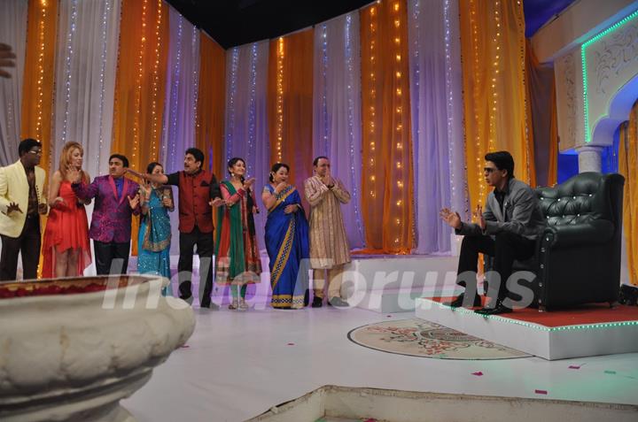 Film Chennai Express Promotion on Set Taarak Mehta Ka Ooltah Chashmah