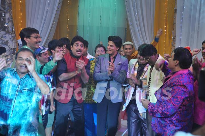 Film Chennai Express Promotion on Set Taarak Mehta Ka Ooltah Chashmah