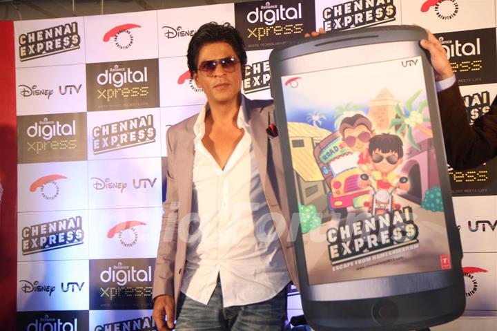 Launch of Disney UTV official mobile game and promotion of upcoming film Chennai Express