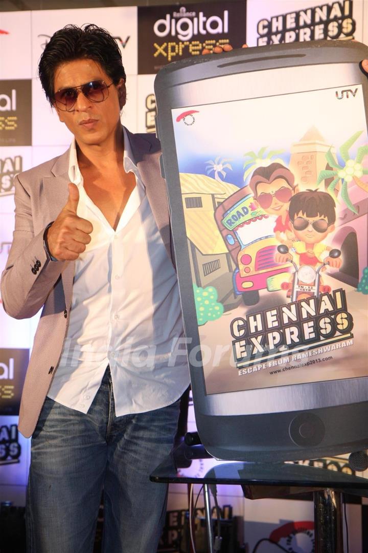 Launch of Disney UTV official mobile game and promotion of upcoming film Chennai Express