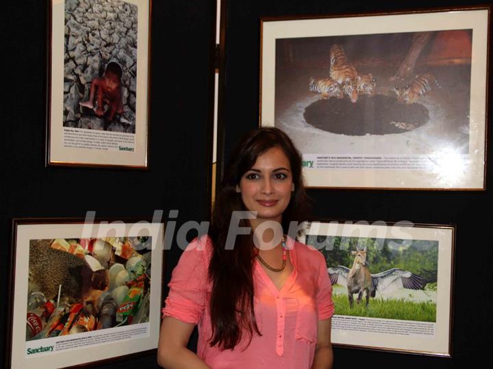 Dia Mirza at the launch of Leave Me Alone campaign