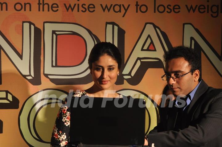 Kareena Kapoor Khan at launch of Indian Food Wisdom DVD