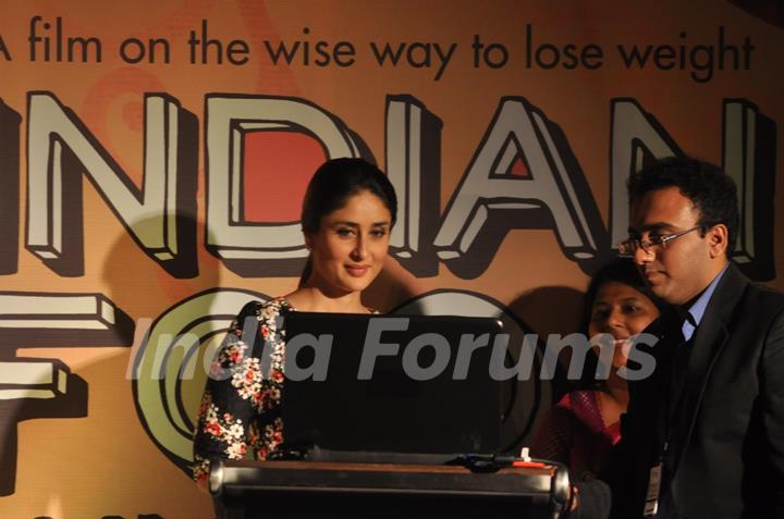 Kareena Kapoor Khan at launch of Indian Food Wisdom DVD