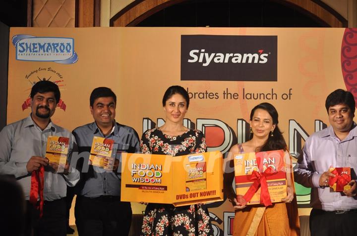 Kareena Kapoor Khan at launch of Indian Food Wisdom DVD