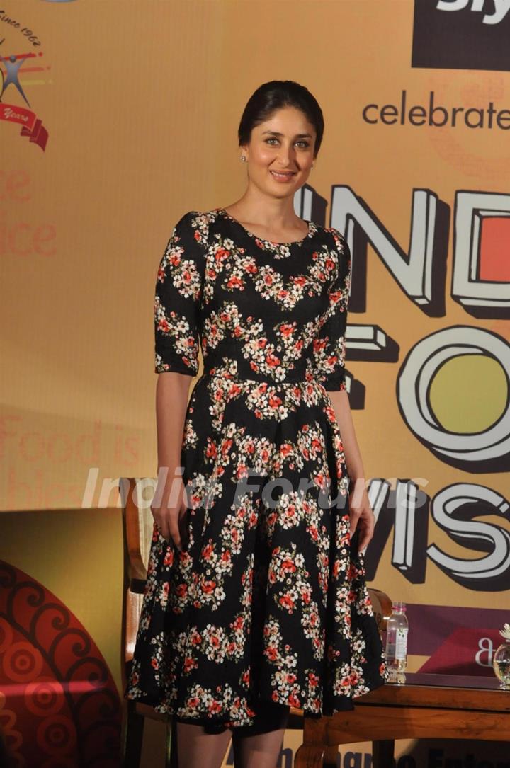 Kareena Kapoor Khan at launch of Indian Food Wisdom DVD