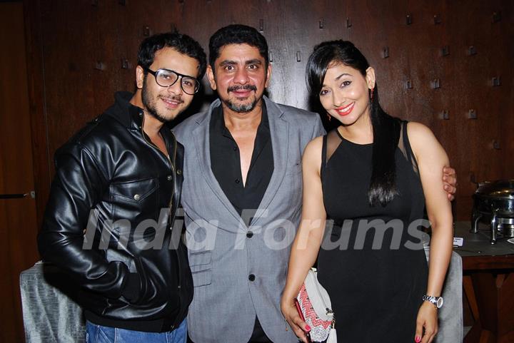 Jai Soni, Rajan Shahi and Shruti Ulfat at Producer Rajan Shahi’s Bash