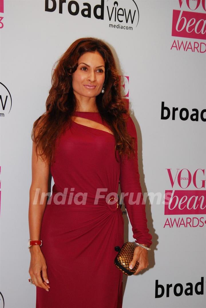 Celebs at Vogue Beauty Awards 2013