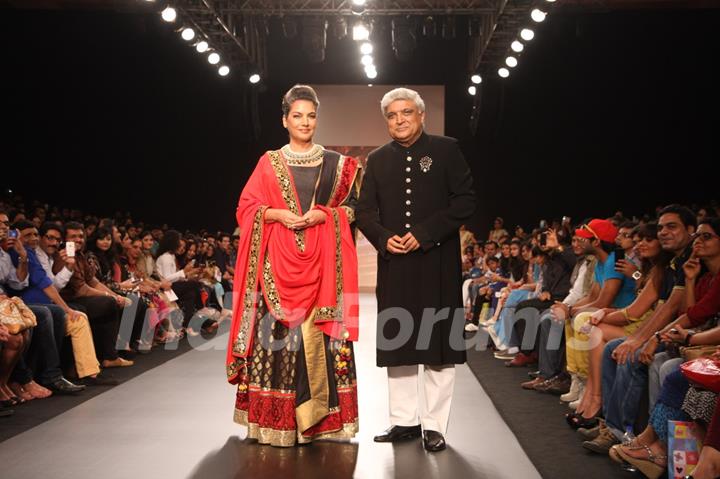 Javed Akhtar & Shabana Azmi showstopper at IIJW 2013