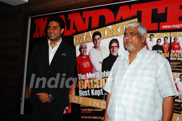 Abhishek Bachchan during the unveiling of magazine Mandate