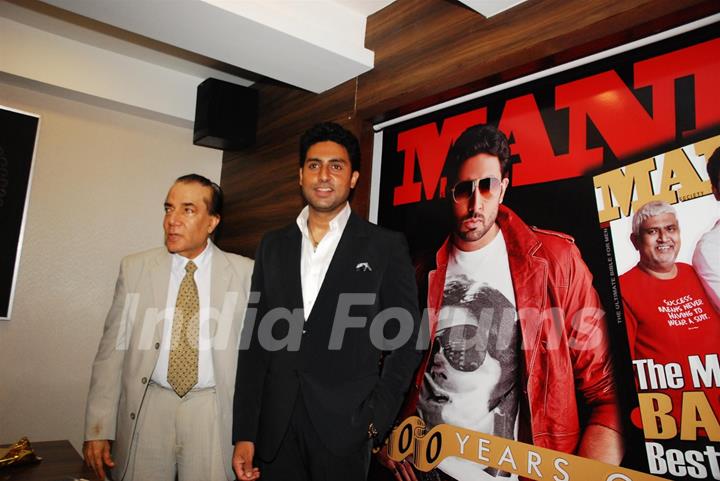 Abhishek Bachchan during the unveiling of magazine Mandate