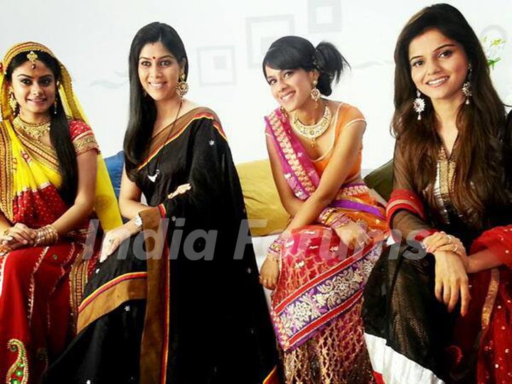 Rubina ,Nia ,Toral and Saakshi