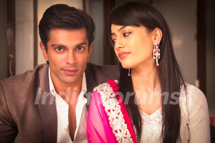 Surbhi Jyoti and Karan Singh Grover