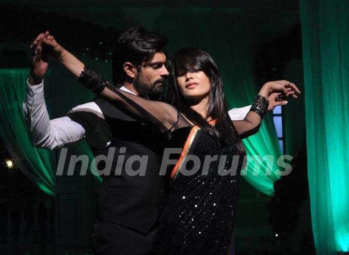 Surbhi Jyoti and Karan Singh Grover