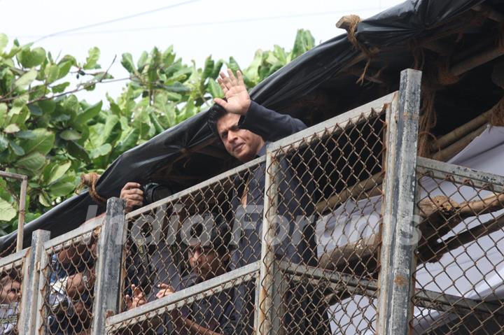 Shahrukh Khan celebrating Eid Al-Fitr