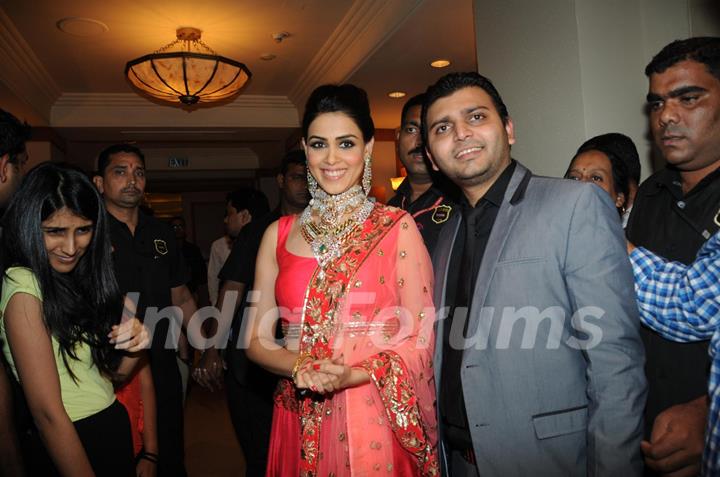 Genelia Deshmukh at HVK Jewels Fashion Show at JW Marriott