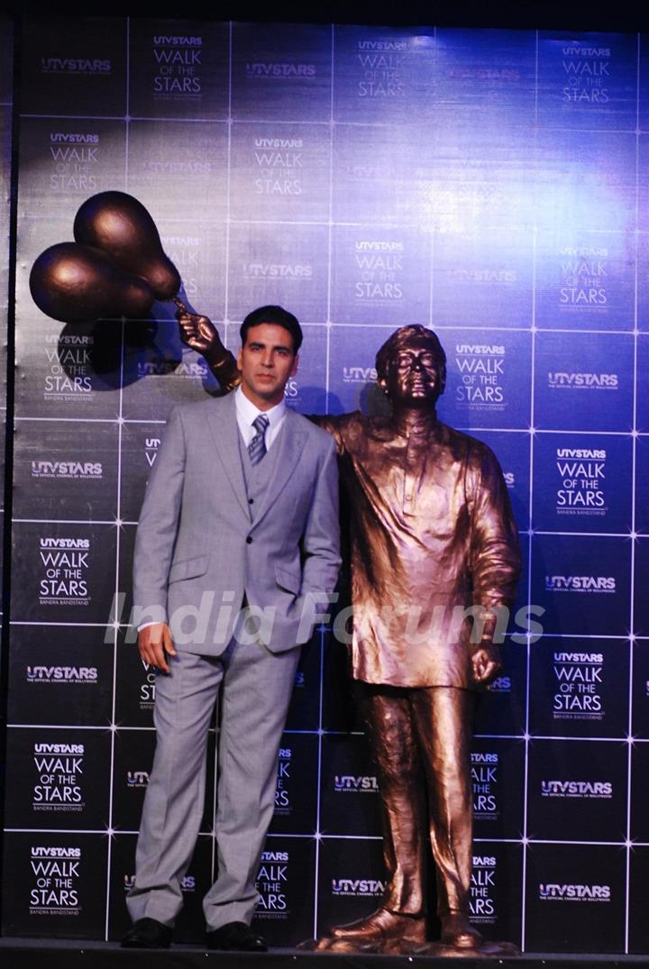 Akshay Kumar at the Unveiling of the Statue of Rajesh Khanna