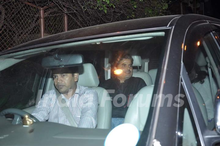 Vishal Bharadwaj in much casual look at Shahrukh Khan's Grand Eid Party