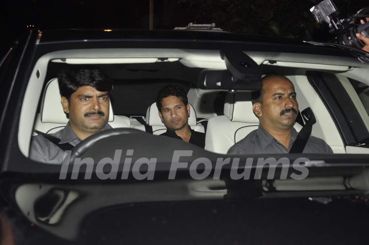 sachin Tendulkar at Shahrukh Khan's Grand Eid Party