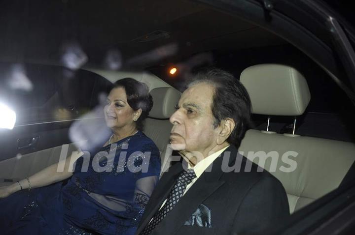 Saira Banu and Dilip Kumar at Shahrukh Khan's Grand Eid Party