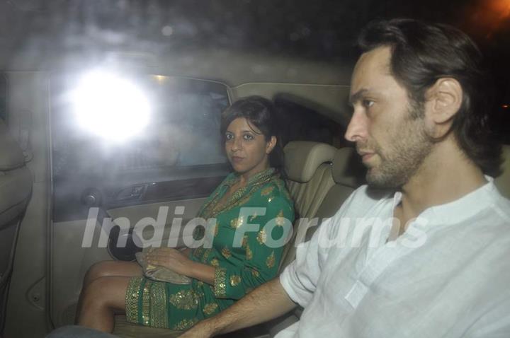 Zoya Akhtar was seen at Shahrukh Khan's Grand Eid Party