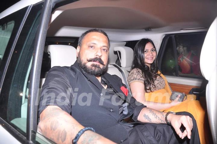 Bunty Walia at Shahrukh Khan's Grand Eid Party at Mannat