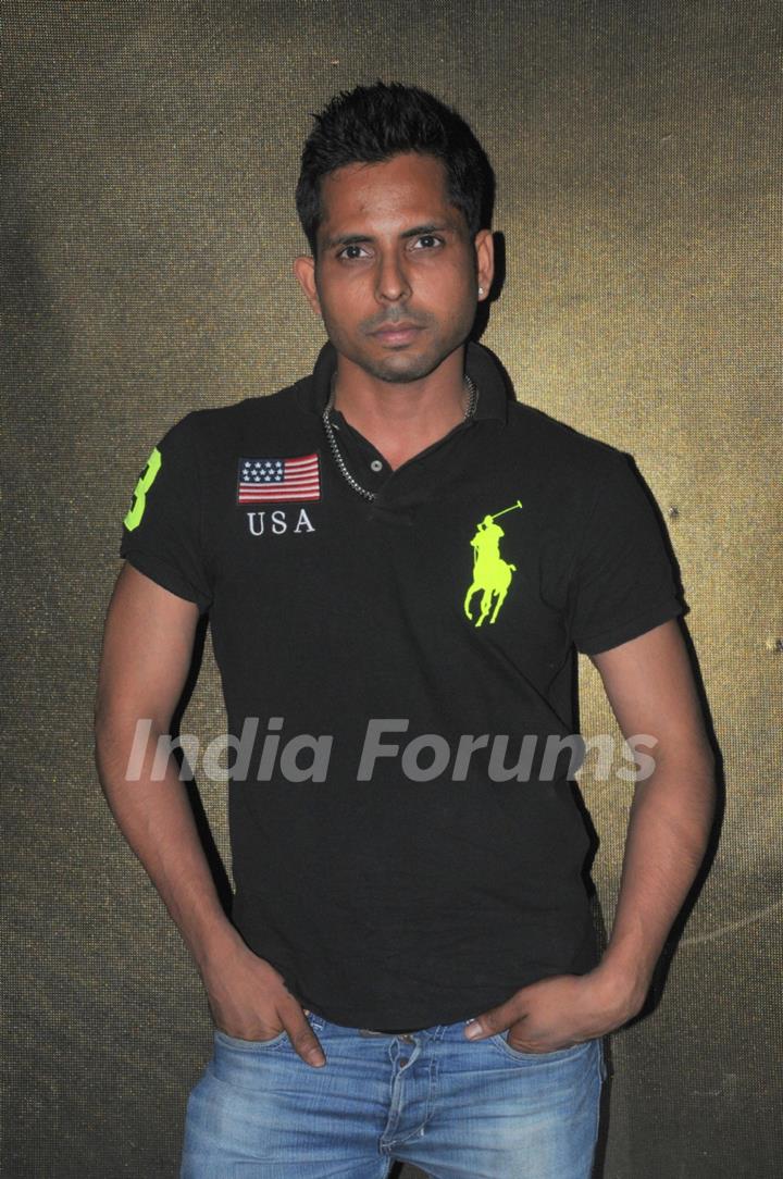 Prashant Rai in a cool casual look at the Maxim special issue launch