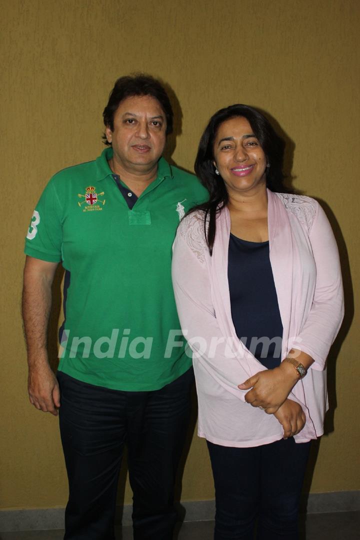 Shashi and Anu Ranjan at the Convocation at ITA School of Performing Arts