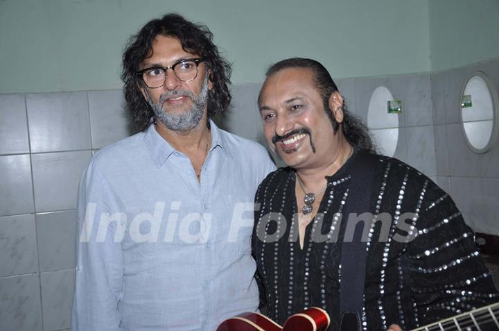 Rakeysh Omprakash Mehra with Leslie Lewis at 2nd edition of IIMUN