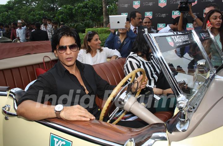 Shahrukh Khan at the celebration of TAG Hueuer's 50th Anniversary of the Carrera