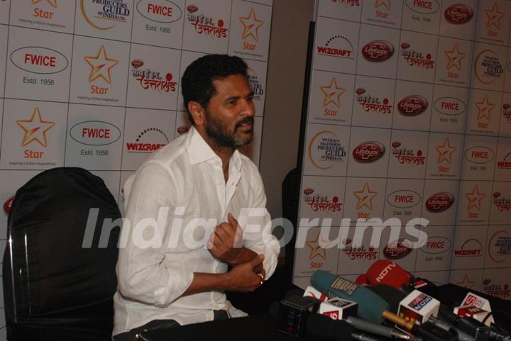 Prabhudeva talks in support of the 'Saath Hain Hum Uttarakhand' donation drive