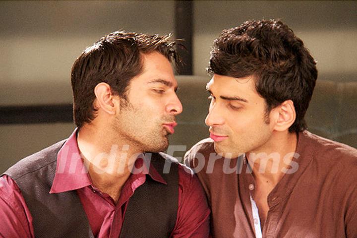 Barun Sobti and Akshay Dogra