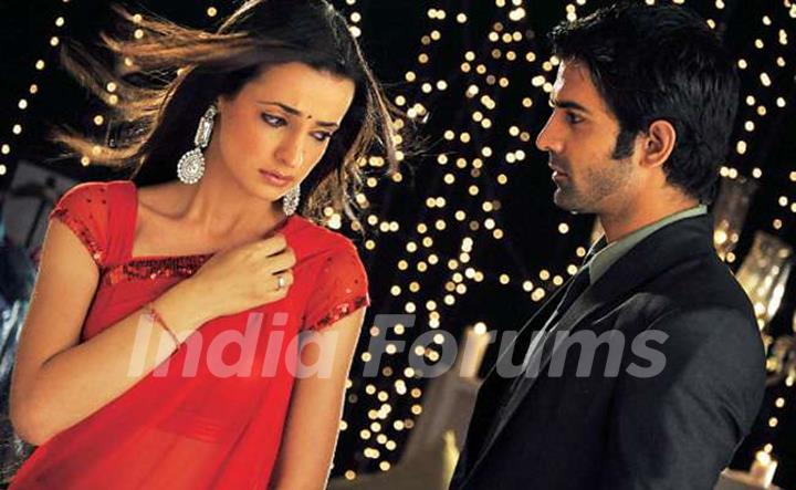 Barun Sobti and Sanaya Irani