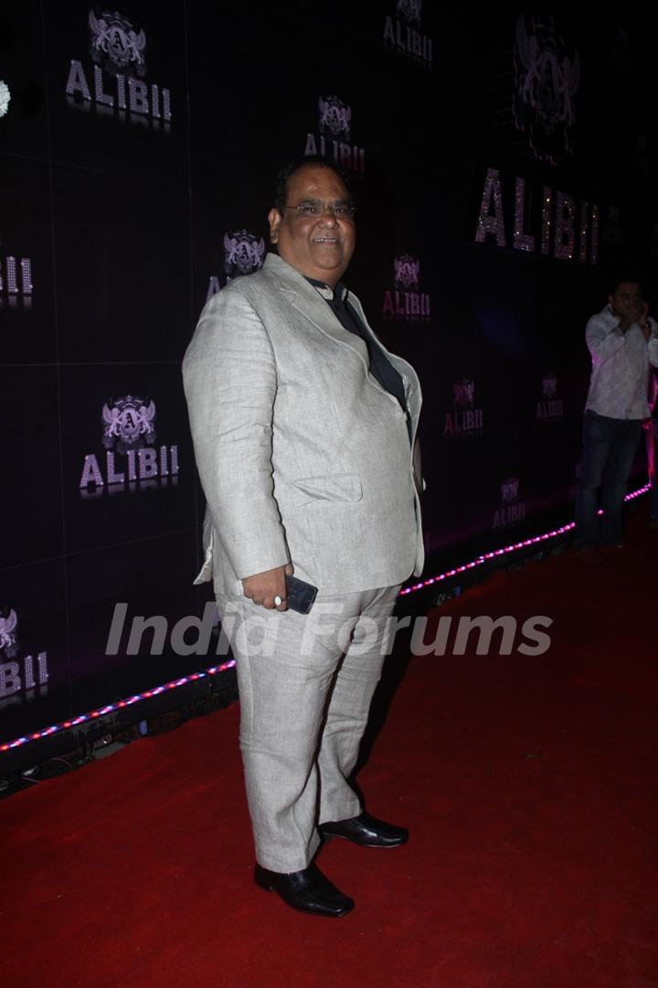 Satish Kaushik was also seen at the party