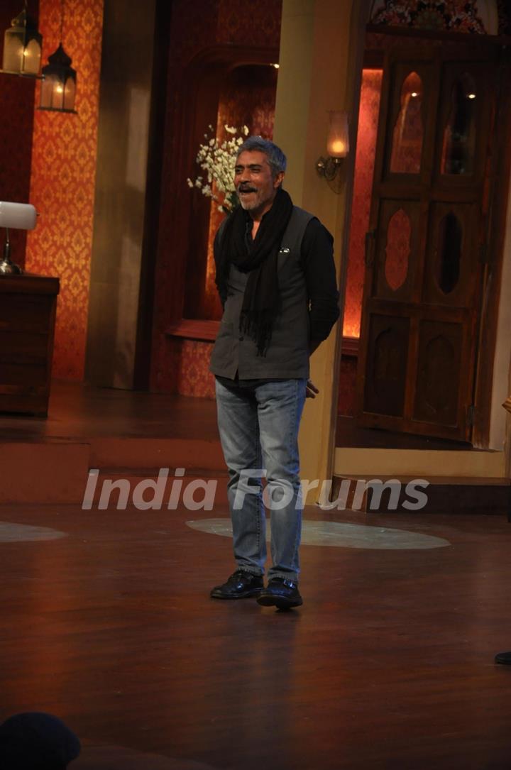 Prakash Jha at Satyagraha's  Promotion on Comedy Nights with Kapil