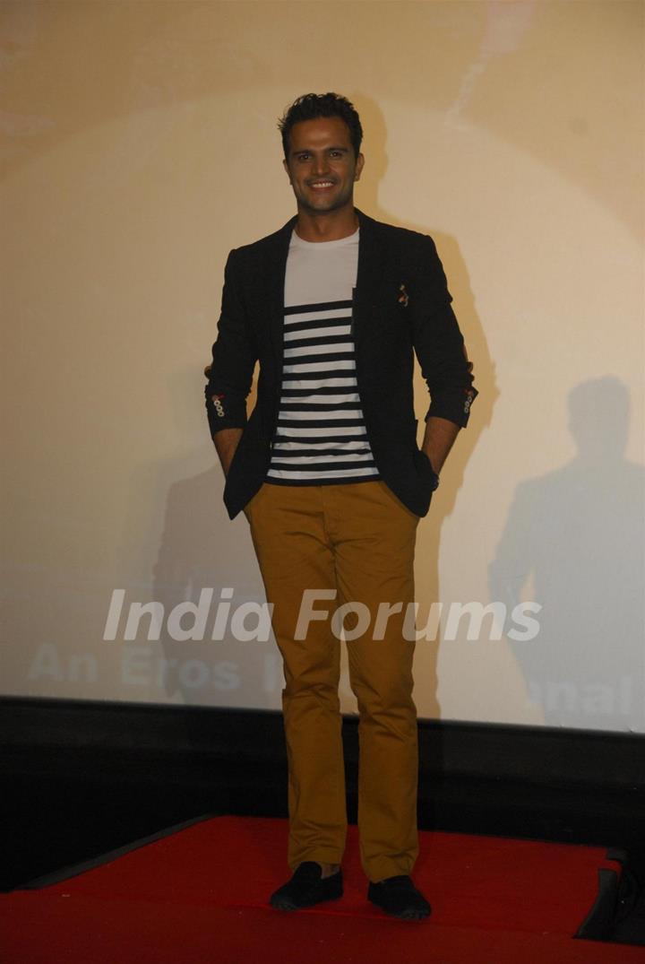 Jitin Gulati during the trailer launch and first look of upcoming 3D film Warning